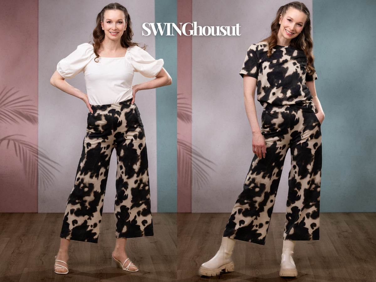 SWINGhousut Kaiku-kuosilla