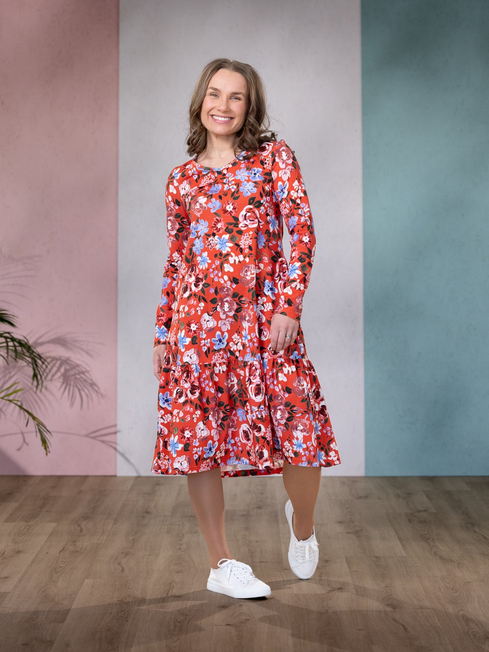 ELLEmekko (Rakkaudella punainen / sininen / valkoinen trikoo)