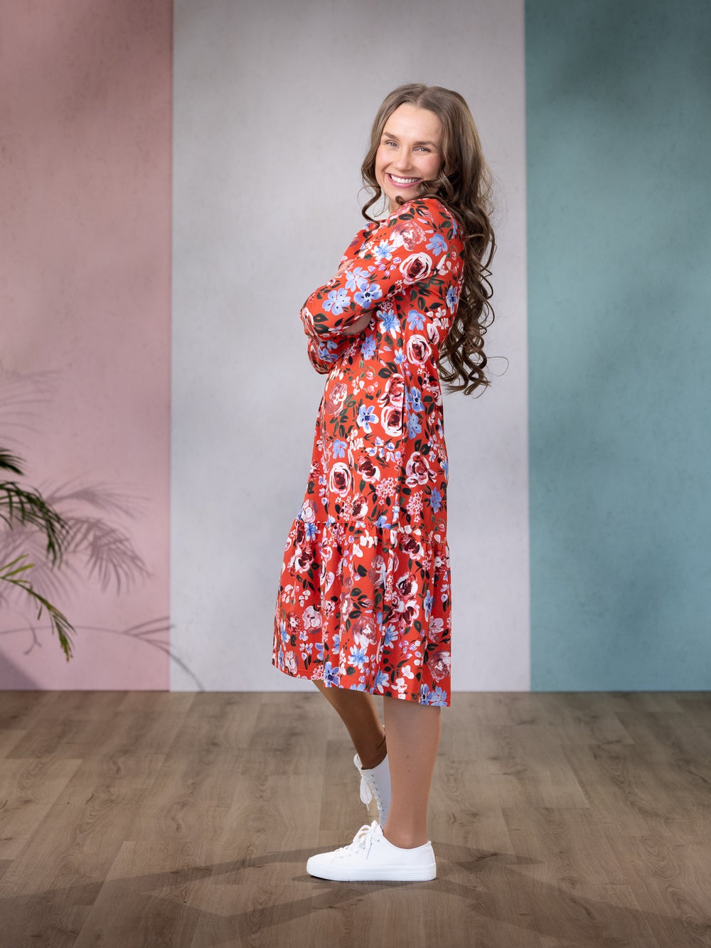 ELLEmekko (Rakkaudella punainen / sininen / valkoinen trikoo)