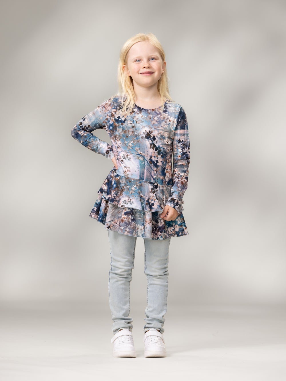 FIFTARItunika (Kirsikkapuu sininen trikoo)