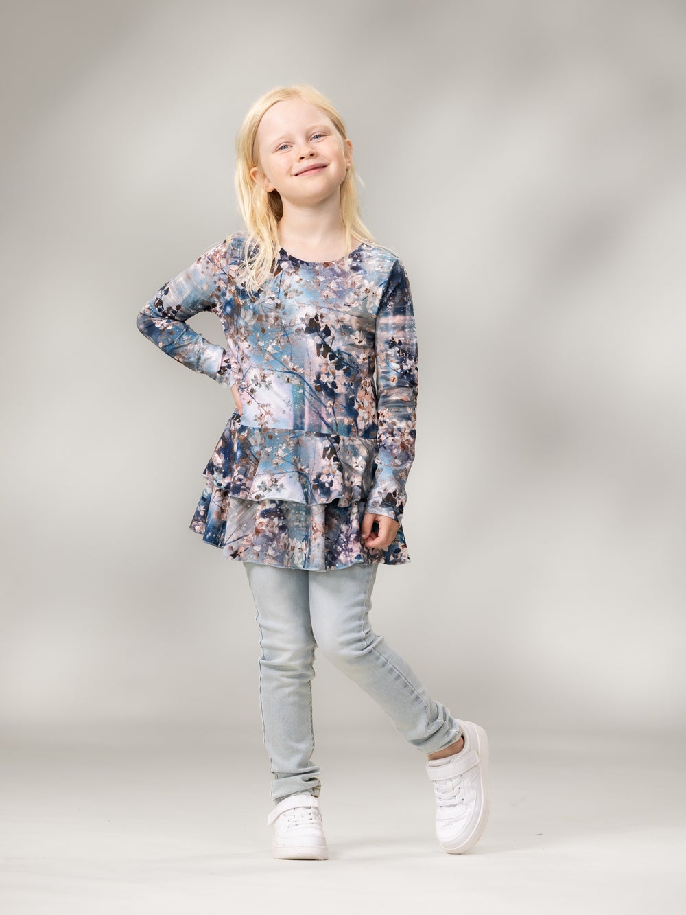 FIFTARItunika (Kirsikkapuu sininen trikoo)