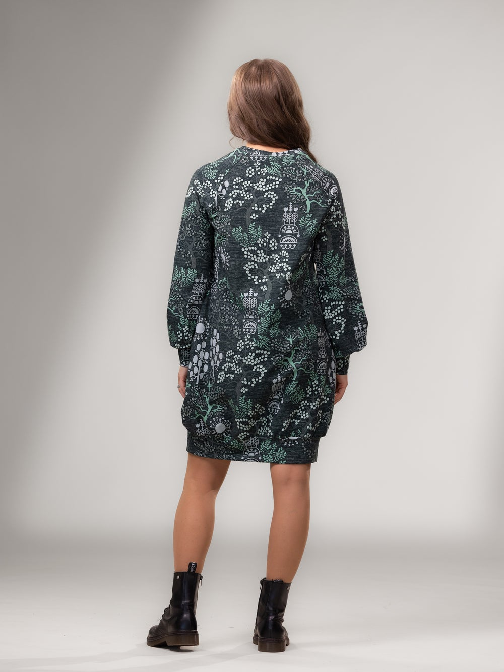 HAAVEILUmekko raglanhiha (El&auml;m&auml;npuu viile&auml; vihre&auml; joustocollege)