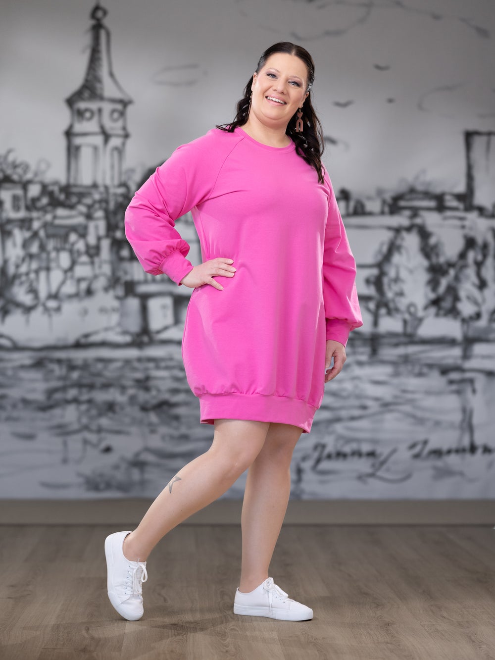 HAAVEILUmekko raglanhiha (pioni joustocollege)