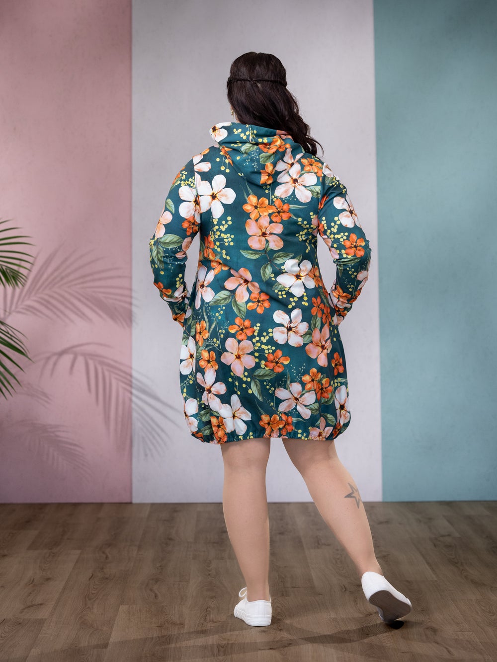 JEMMAmekko (Love you oranssi / petrooli trikoo)