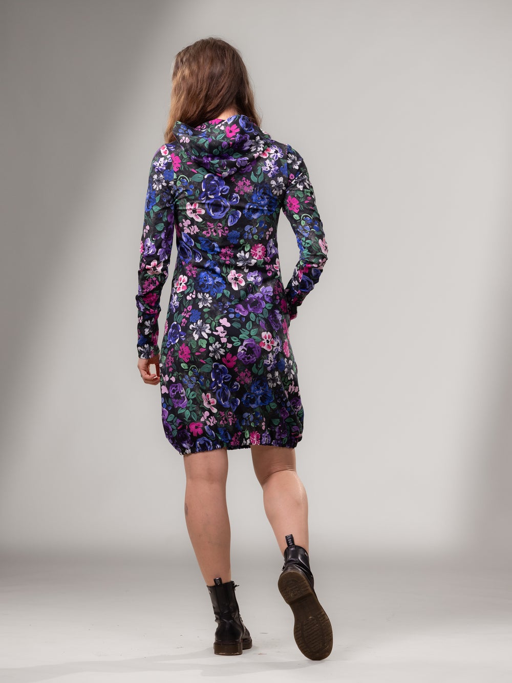 JEMMAmekko (Rakkaudella viile&auml; hiilenmusta / sininen / pinkki trikoo)