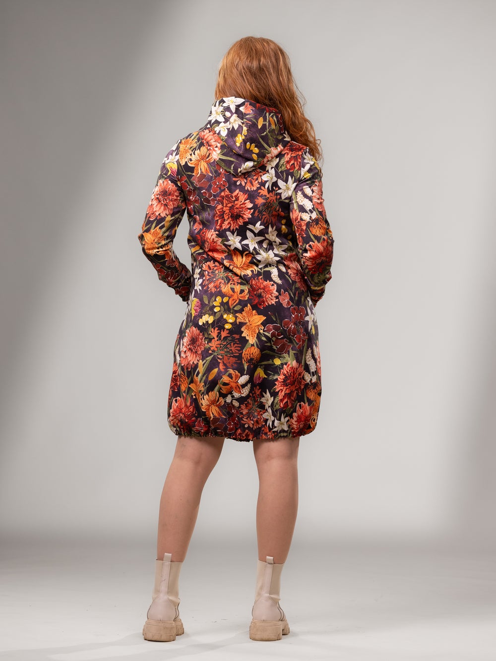 JEMMAtakki (Tiikerinlilja l&auml;mmin oranssi / purppura joustocollege)