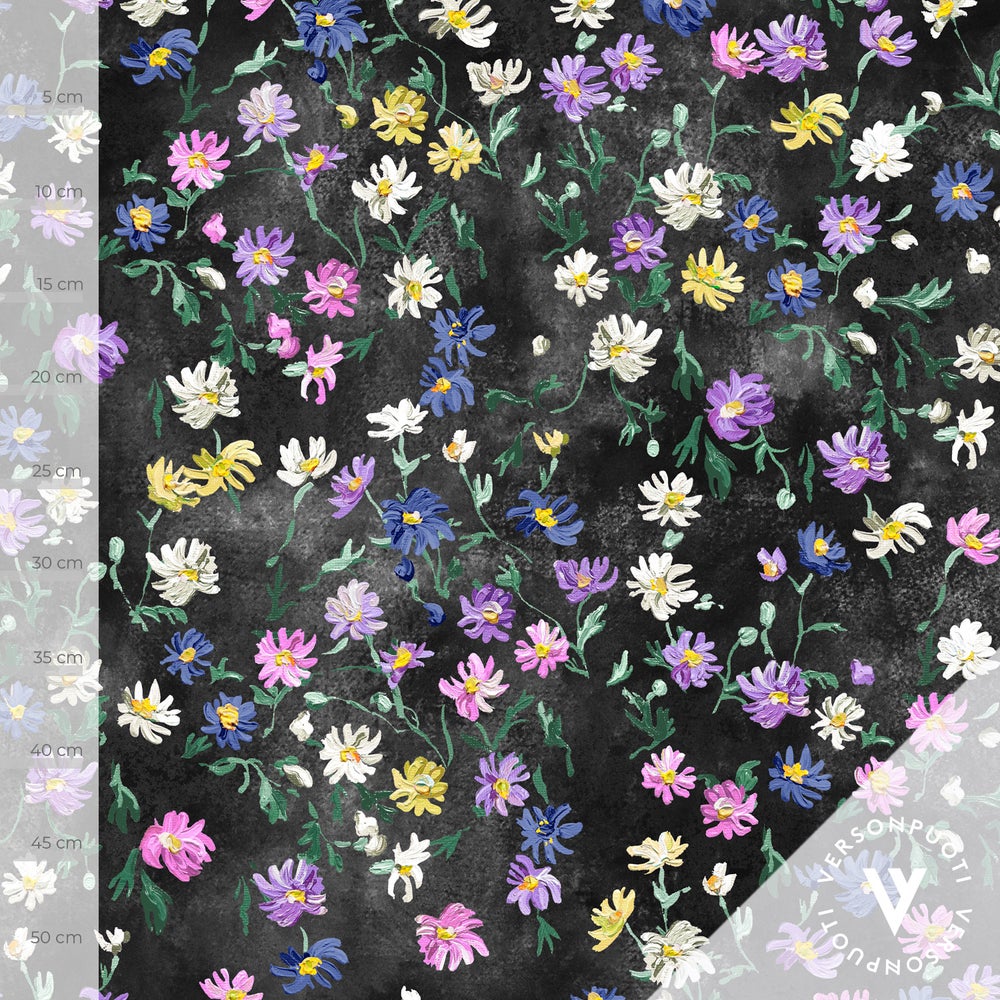 Kahvilassa (musta / pastelli) digitrikoo