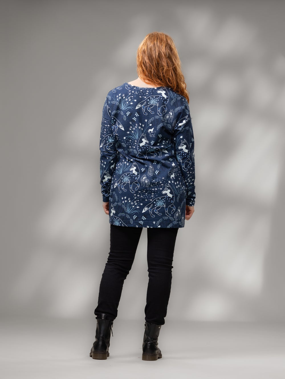 LAATIKKOtunika (Suon valtiatar sininen trikoo)