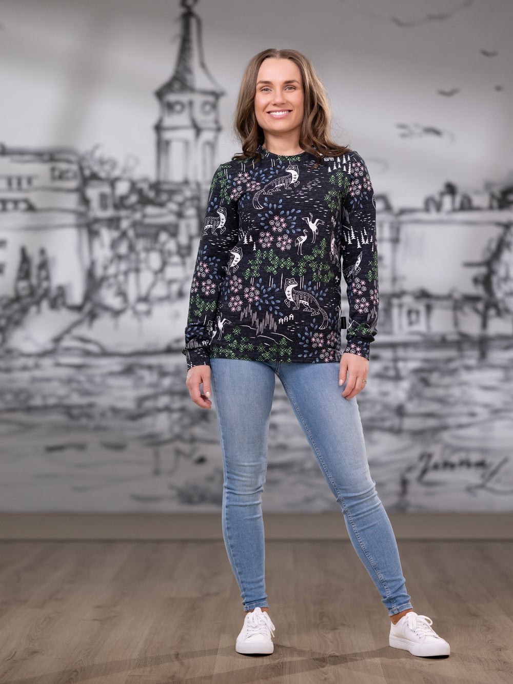 LEMPIpaita (Pohjoisen kutsu musta / vihre&auml; / roosa joustocollege)