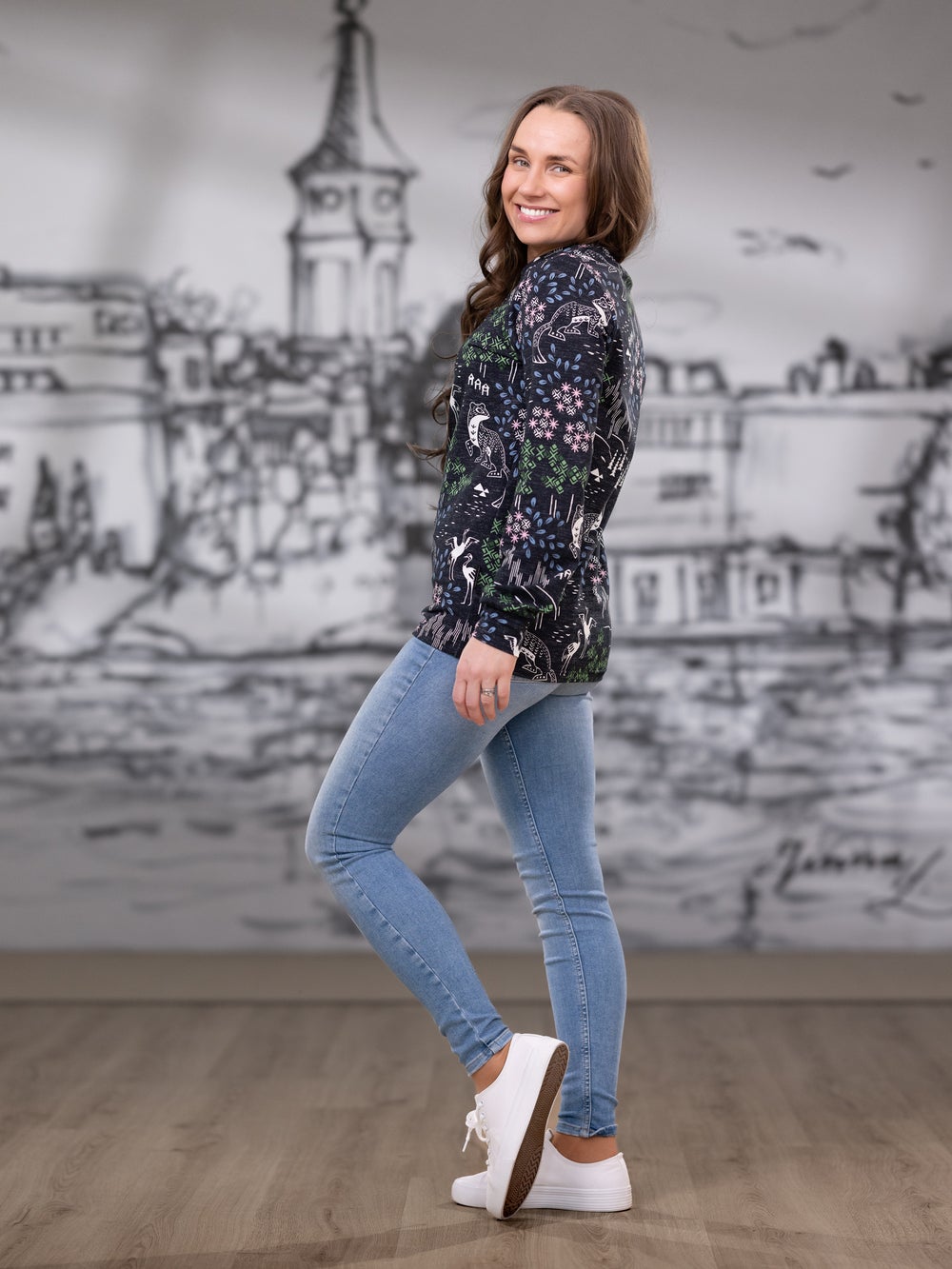 LEMPIpaita (Pohjoisen kutsu musta / vihre&auml; / roosa joustocollege)