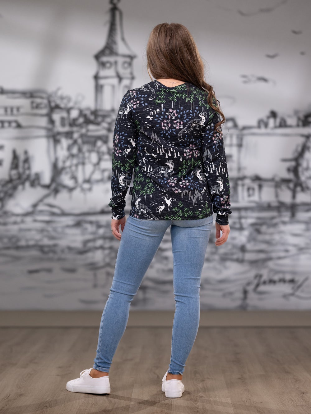 LEMPIpaita (Pohjoisen kutsu musta / vihre&auml; / roosa joustocollege)