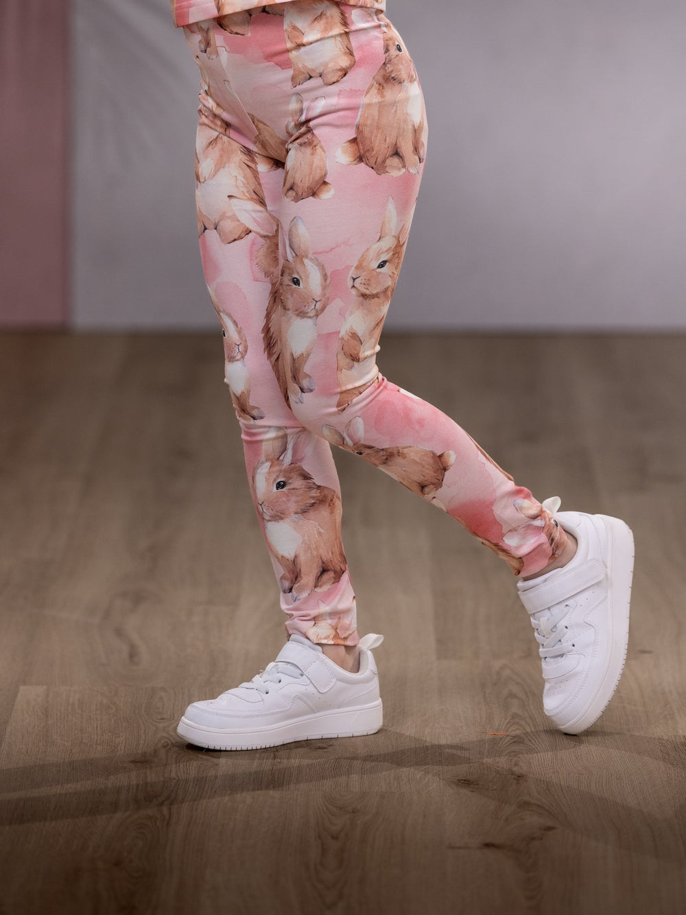 MUKAVAleggarit lasten (Bunnylove pinkki trikoo)