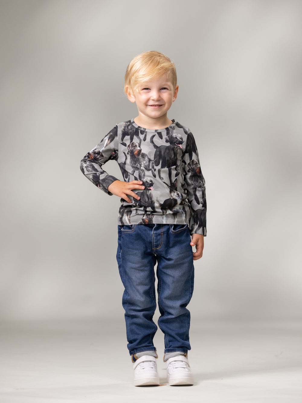 MUKAVApaita (Doglove harmaa trikoo)