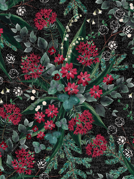 ELLEmekko (Mets&auml;kylpy punainen / musta trikoo)