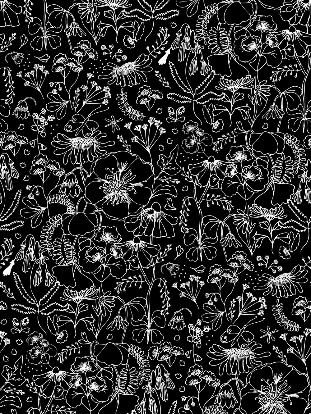 SANDRApaita (Puistossa musta / valkoinen trikoo)