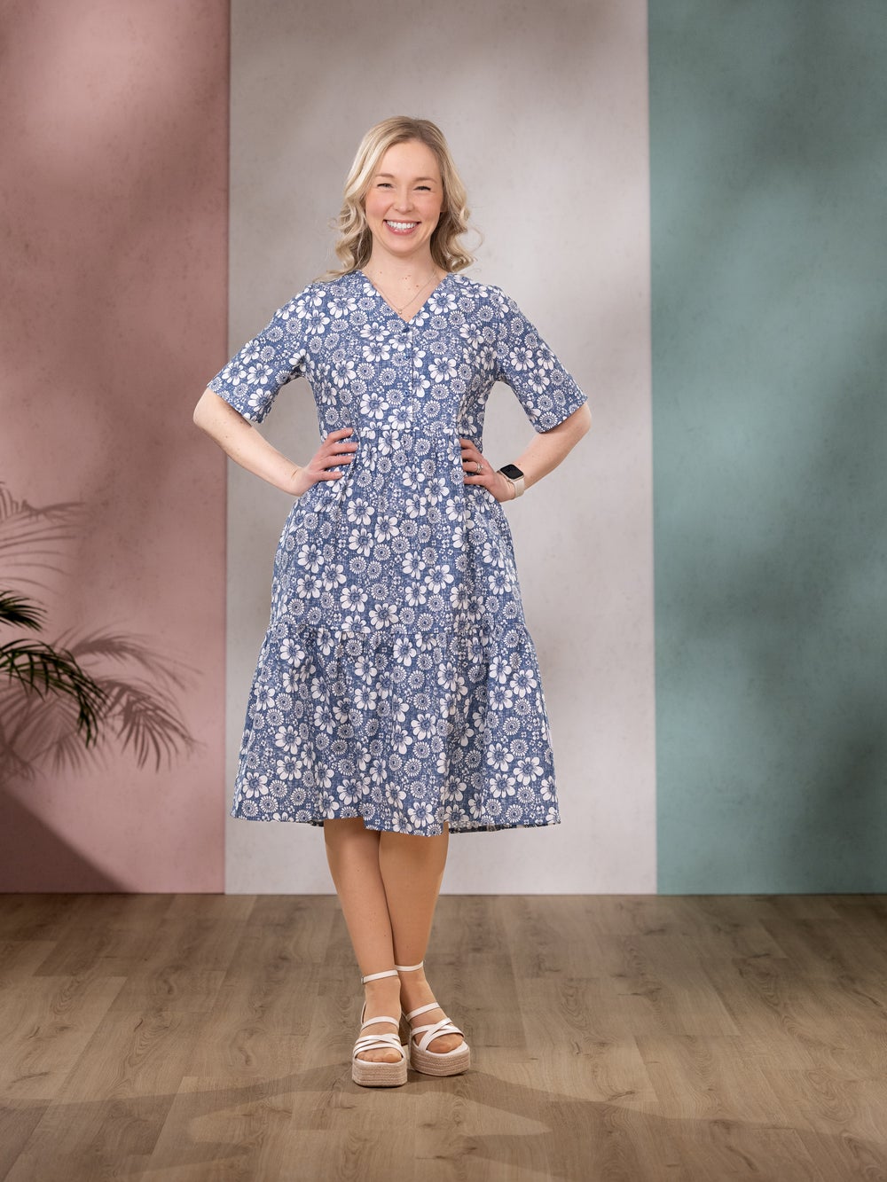 ROOSAmekko (Kedolla kerran sininen puuvilla)