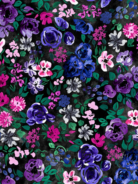 SAANApaita (Rakkaudella viile&auml; hiilenmusta / sininen / pinkki joustocollege)