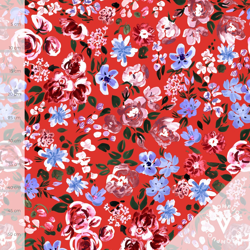 Rakkaudella (punainen / sininen / valkoinen) digitrikoo