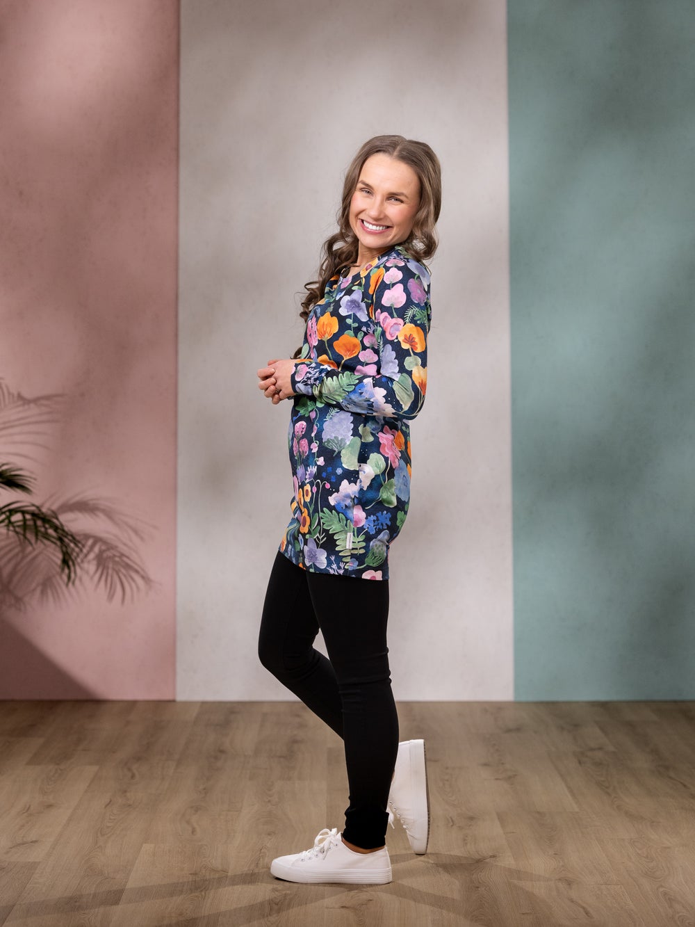 SAARAtunika (P&auml;iv&auml;kirja sininen trikoo)