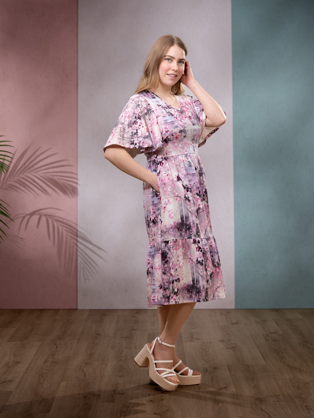 SANDRAmekko lyhythiha (Kirsikkapuu vaaleanpunainen trikoo)