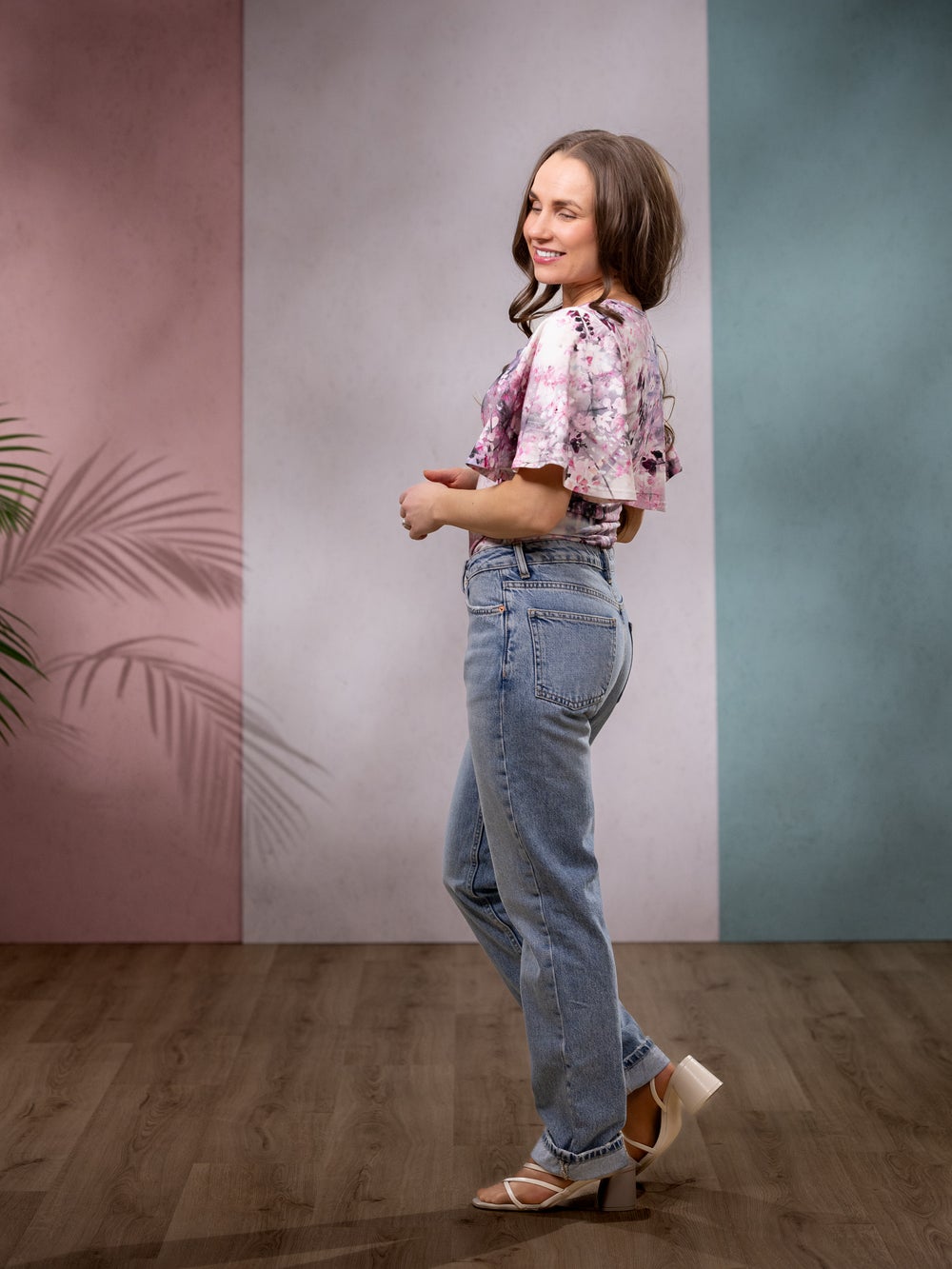 SANDRApaita (Kirsikkapuu vaaleanpunainen trikoo)