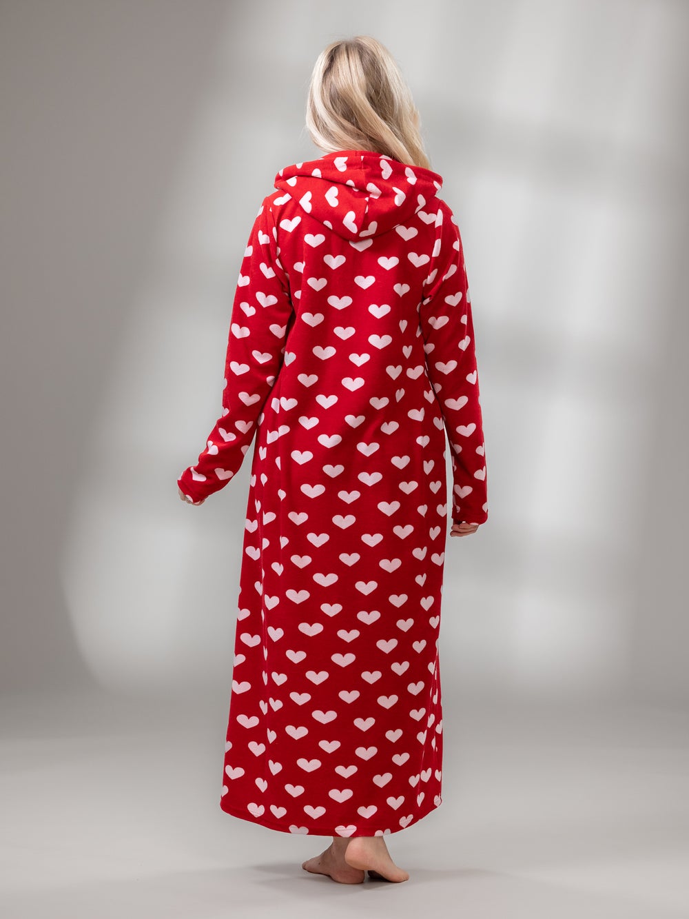 SAUNAtakki pitk&auml; (Syd&auml;mellinen punainen joustofrotee)