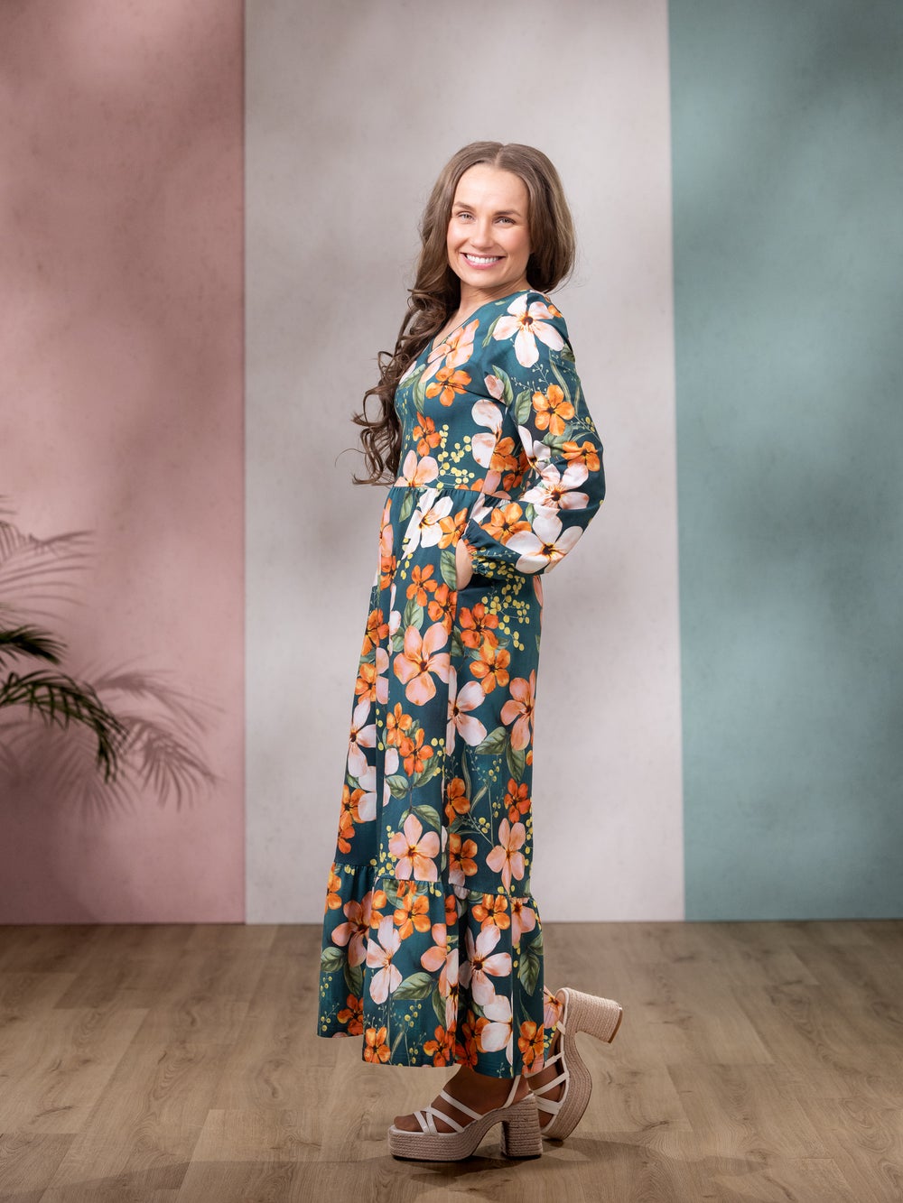 SELJAmekko (Love you oranssi / petrooli trikoo)
