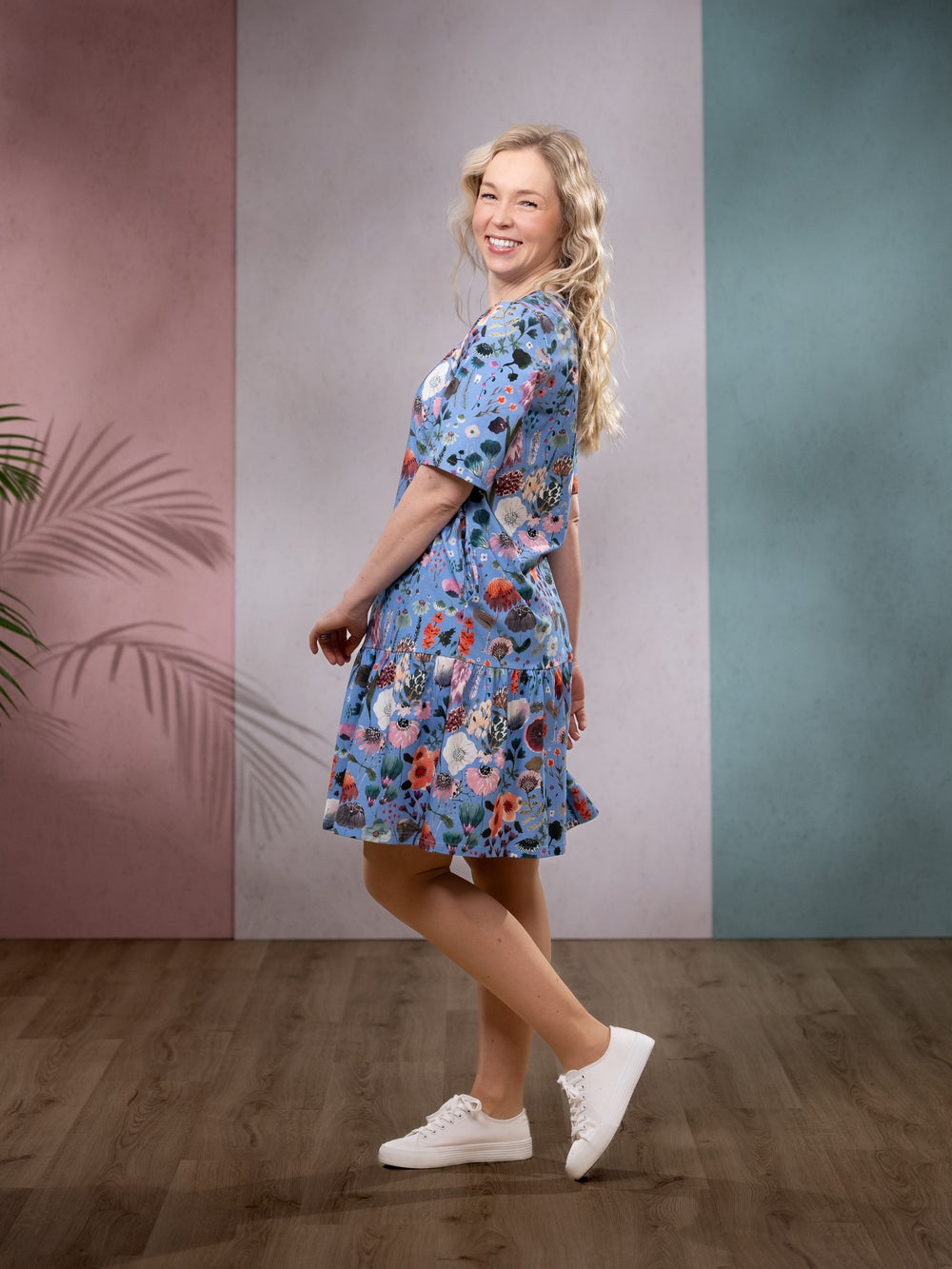 SELMAmekko lyhythiha (Ihastus sininen trikoo)