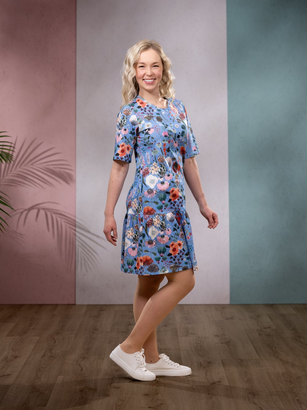 SELMAmekko lyhythiha (Ihastus sininen trikoo)