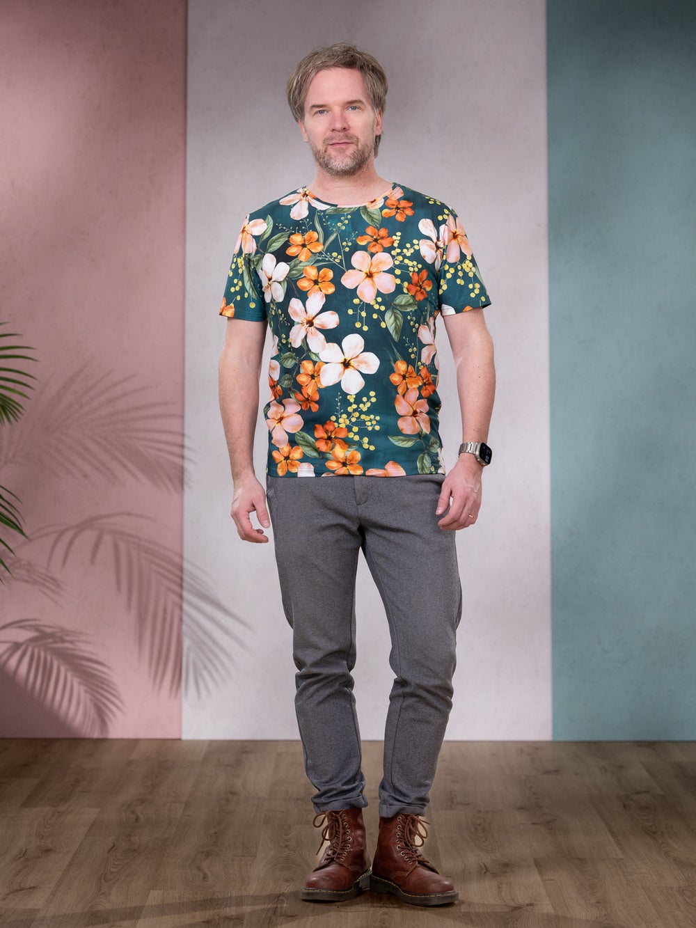 VOITTOt-paita (Love you oranssi / petrooli trikoo)