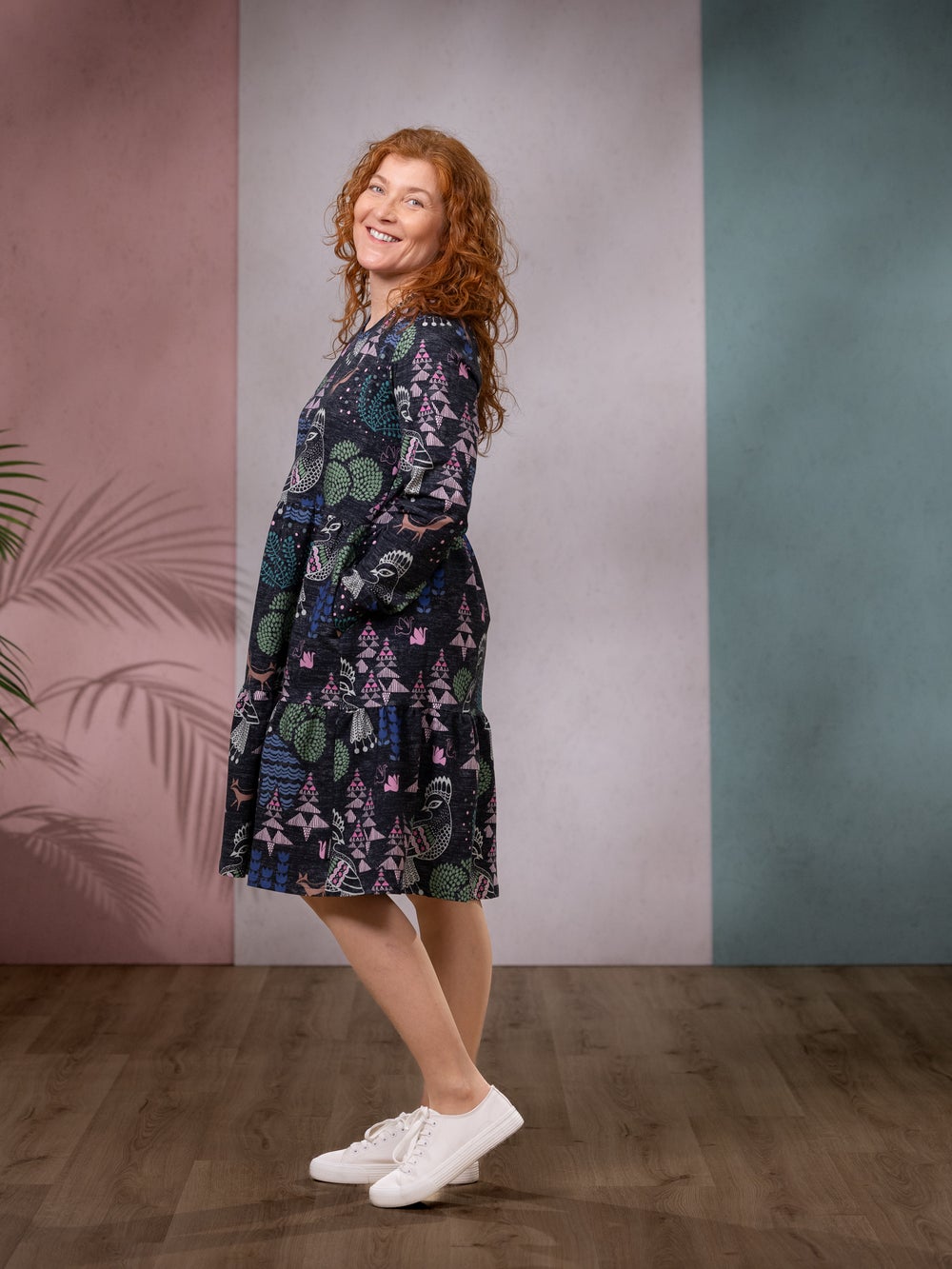 STELLAmekko (Sielulintu musta / vaaleanpunainen / sininen joustocollege)