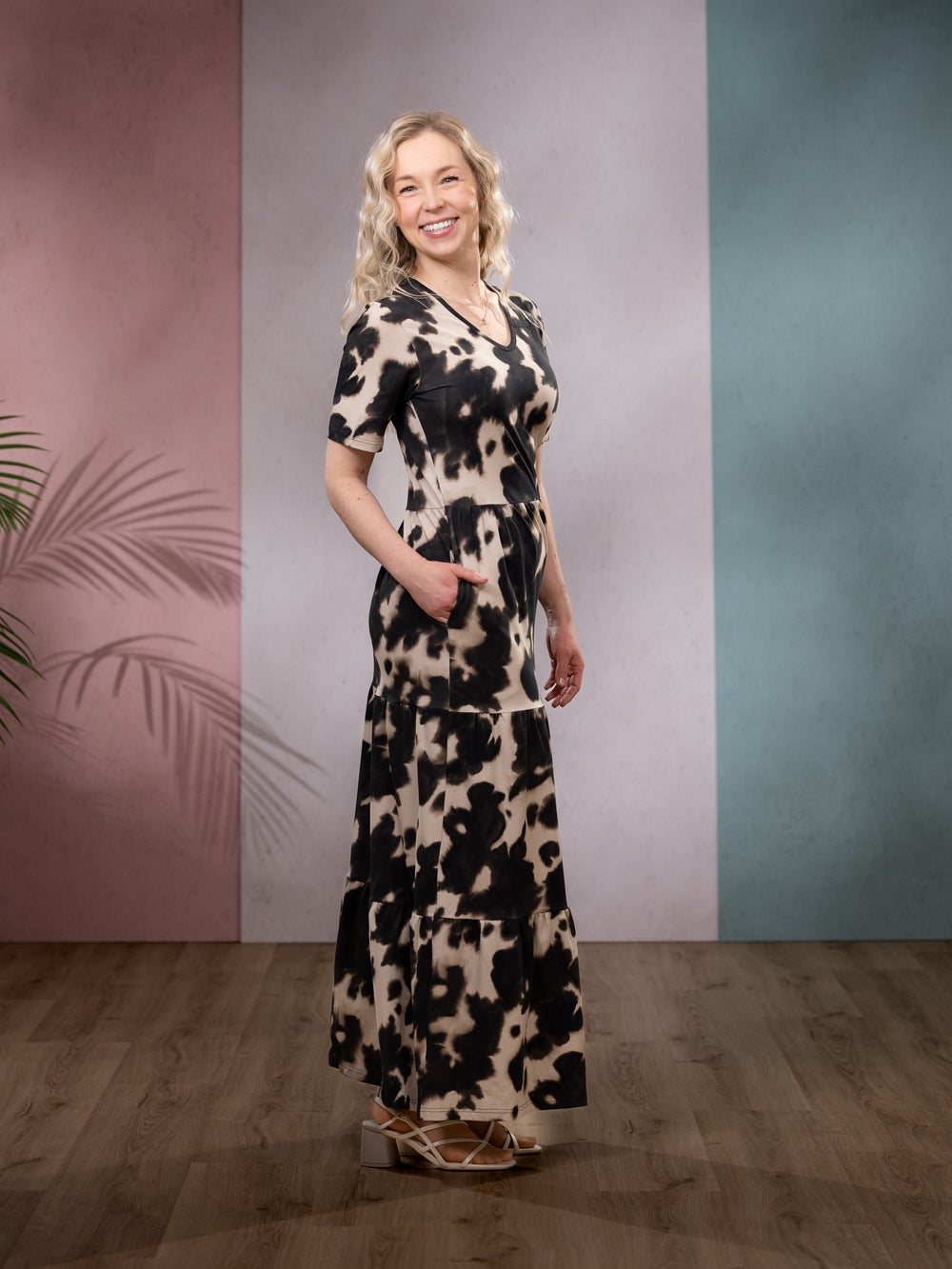 SUVImekko maxi (Kaiku ruskea / hiekka trikoo)