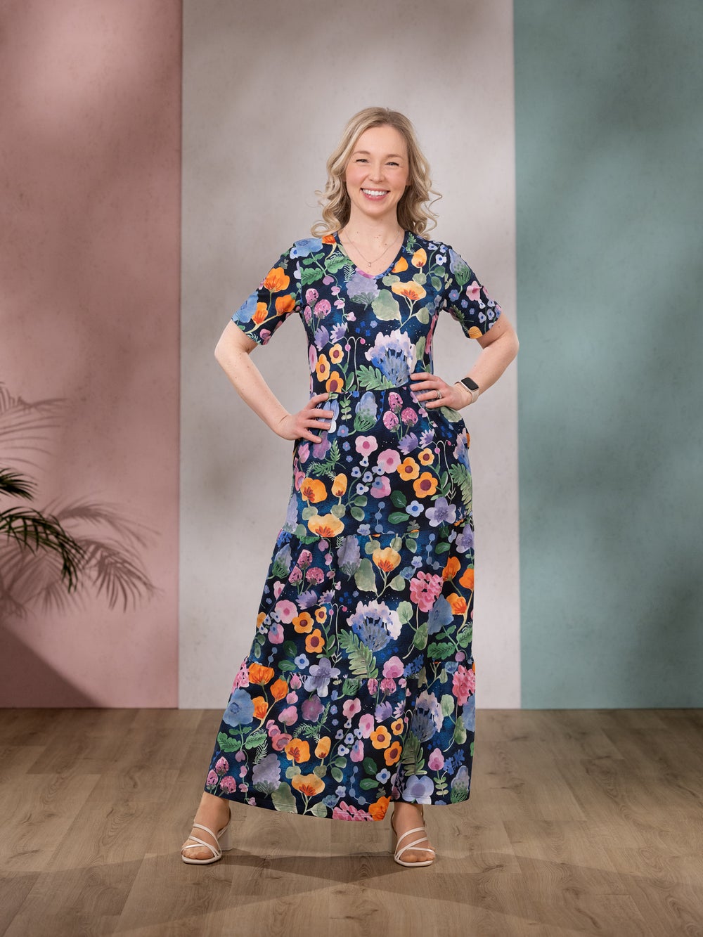 SUVImekko maxi (P&auml;iv&auml;kirja sininen trikoo)