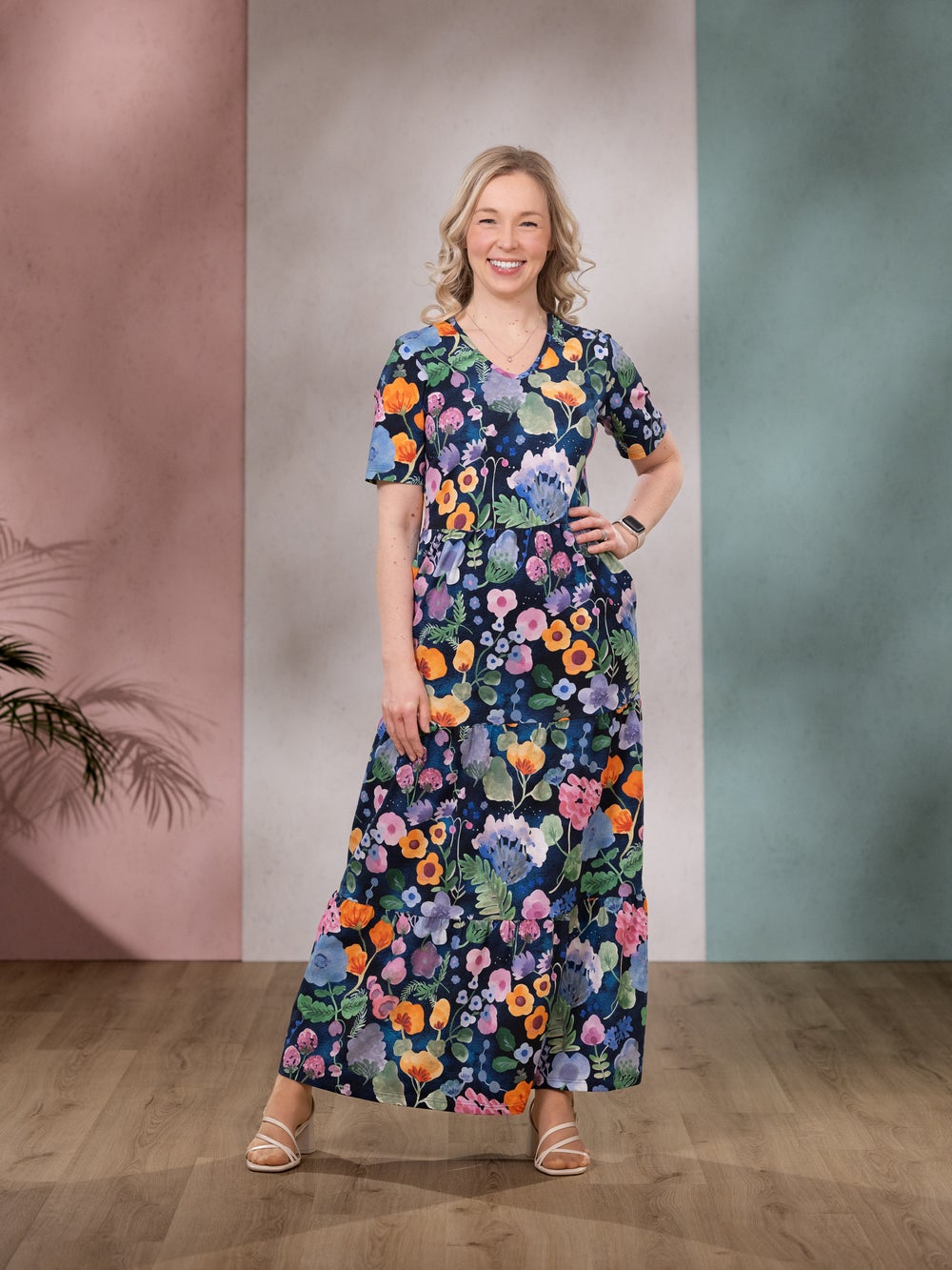 SUVImekko maxi (P&auml;iv&auml;kirja sininen trikoo)