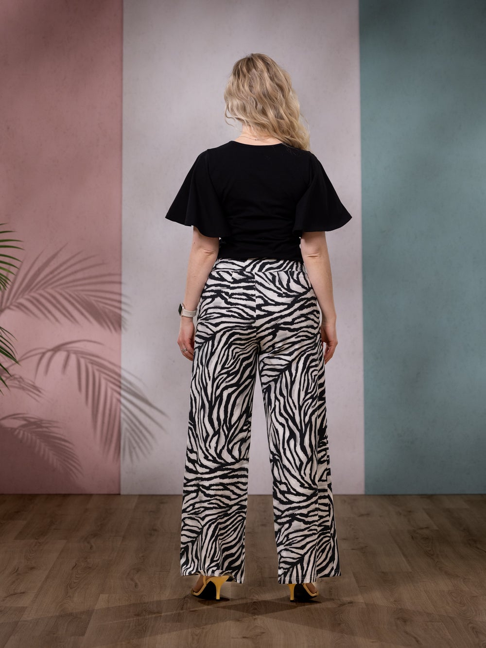 SWINGhousut pitk&auml; (Wild harmaa trikoo)