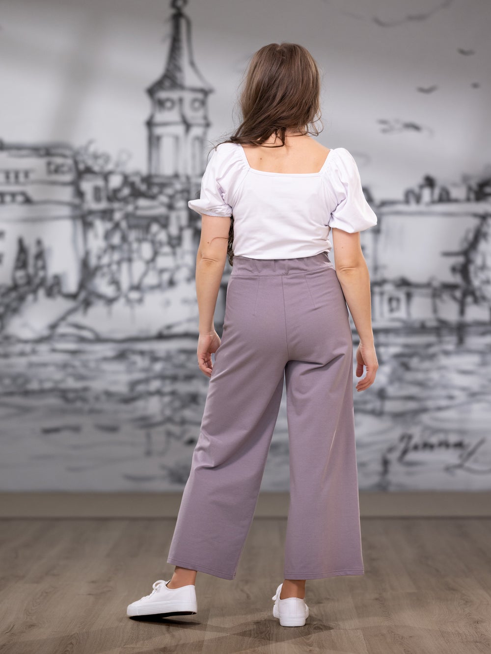 SWINGhousut (taupe joustocollege)