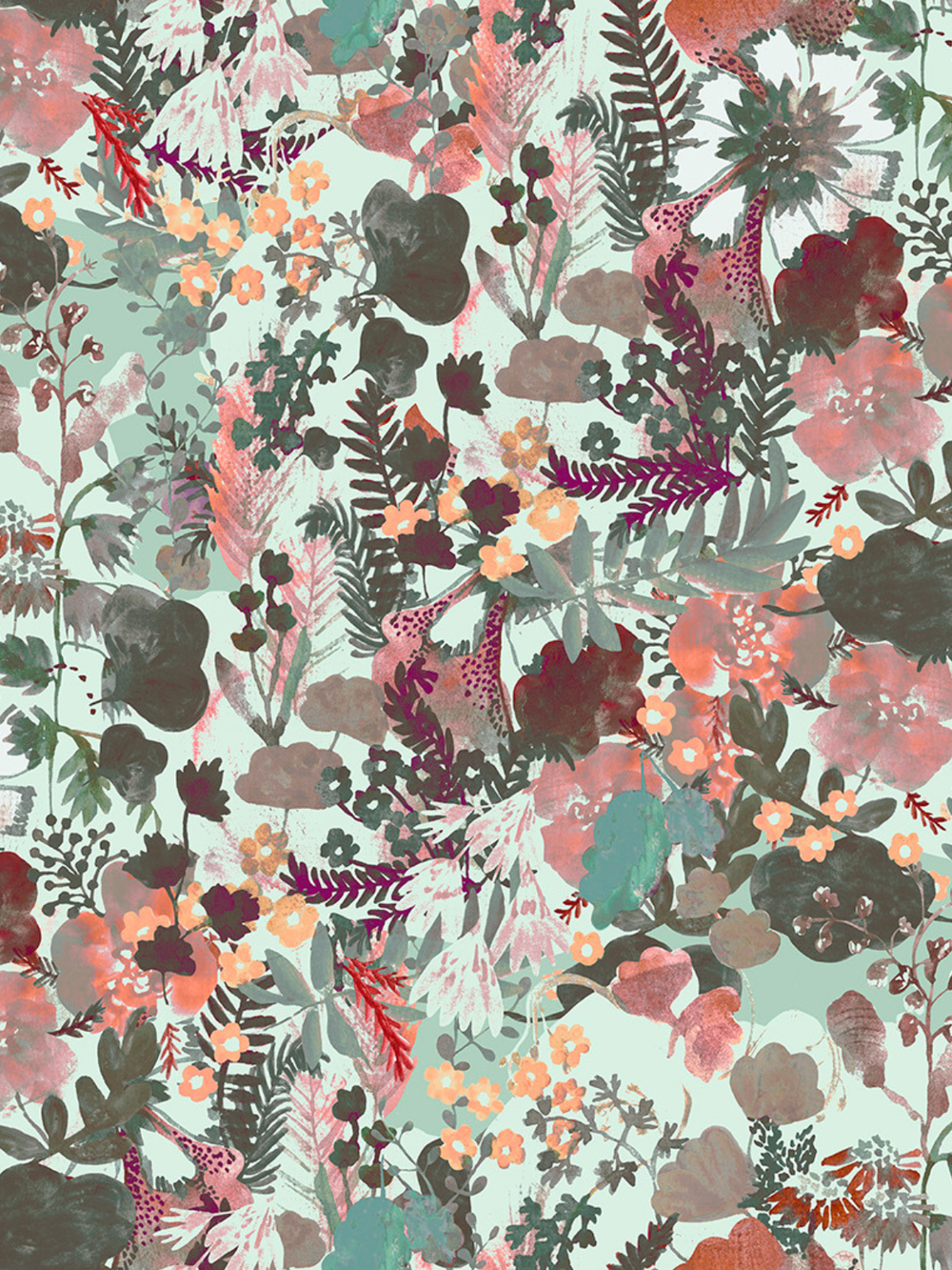 TUULItunika (Salaisuus salvia / persikka trikoo)