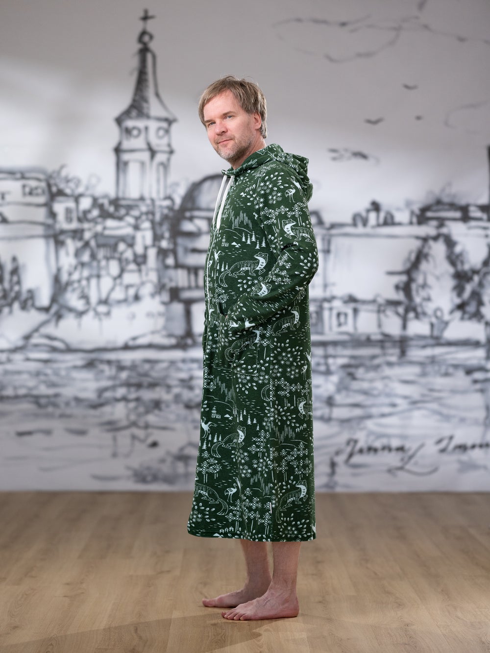 SAUNAtakki miesten (Pohjoisen kutsu m&auml;nty joustofrotee)