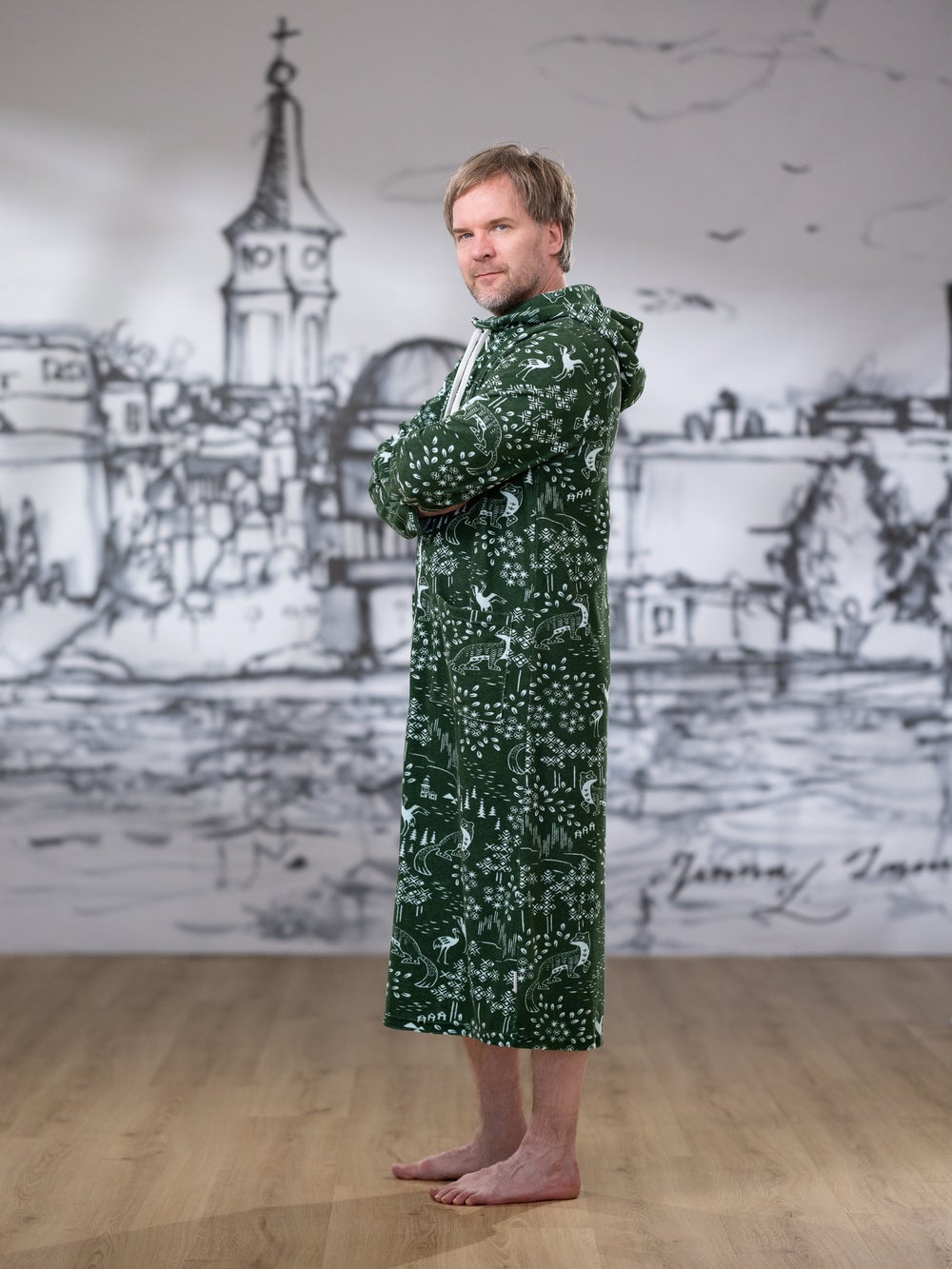 SAUNAtakki miesten (Pohjoisen kutsu m&auml;nty joustofrotee)