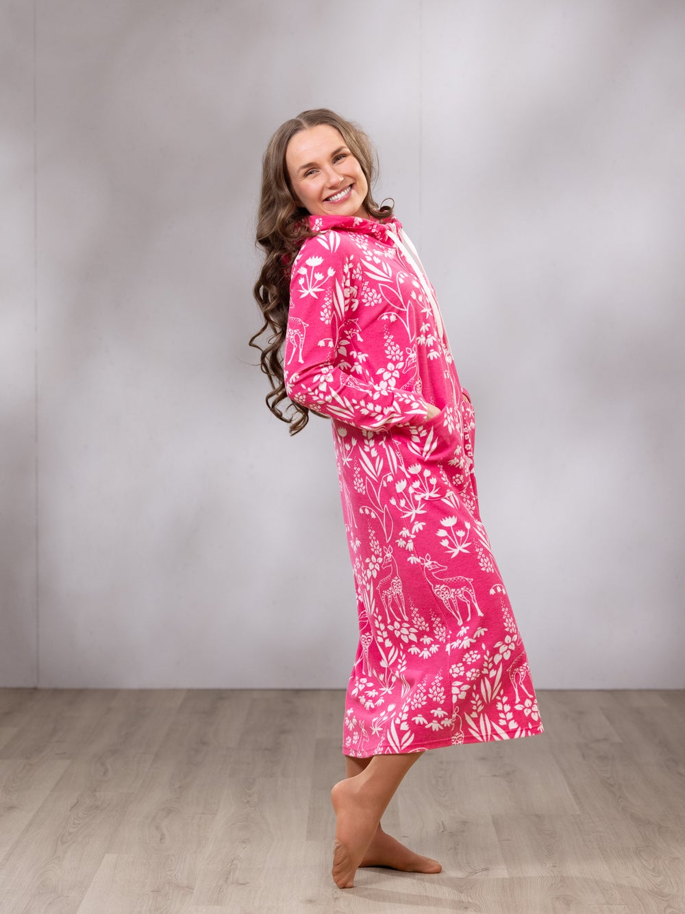 SAUNAtakki (Kauris pinkki joustofrotee)