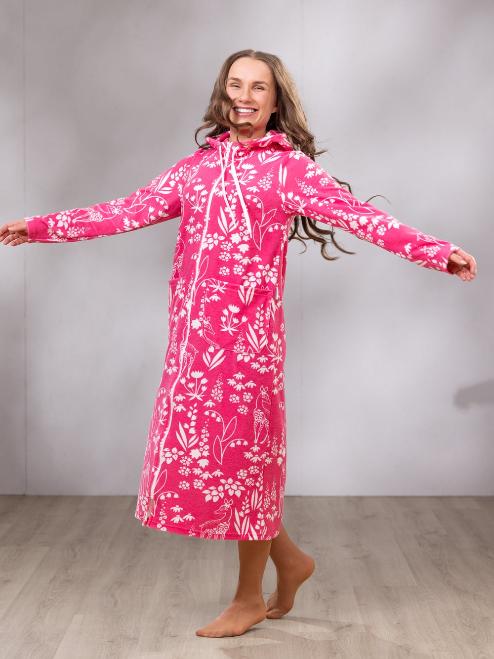 SAUNAtakki (Kauris pinkki joustofrotee)