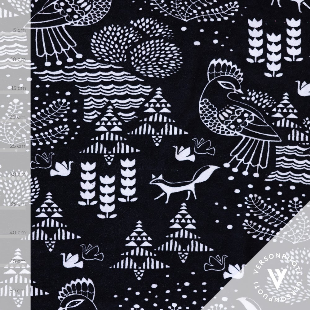 Sielulintu (musta) joustofrotee