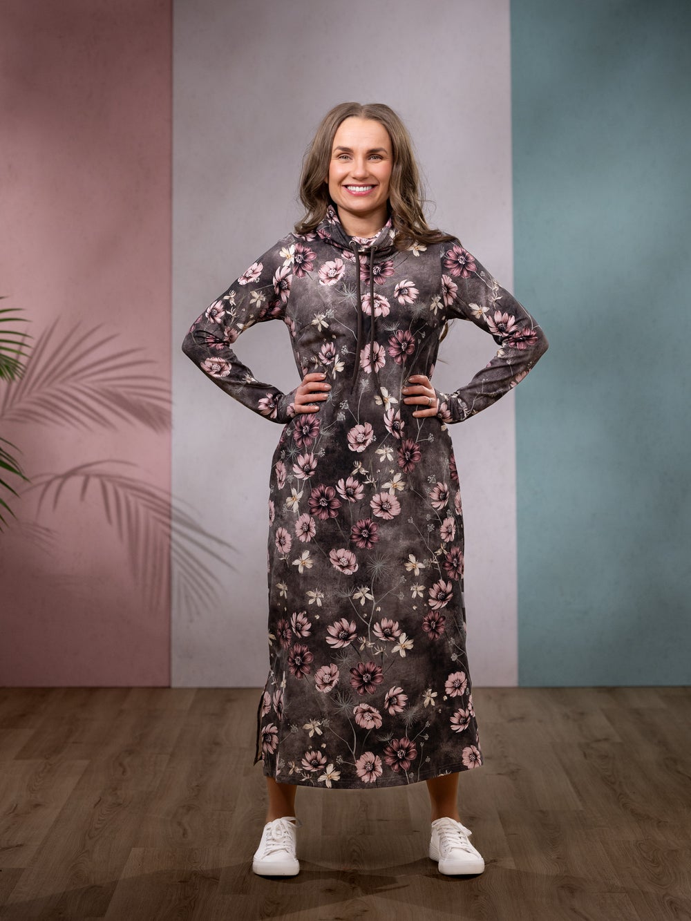 TAUKOmekko (Suklaakosmos ruskea / roosa joustocollege)