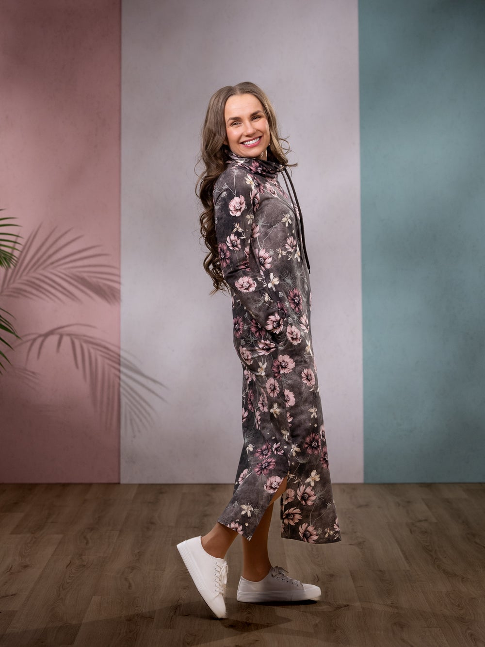 TAUKOmekko (Suklaakosmos ruskea / roosa joustocollege)