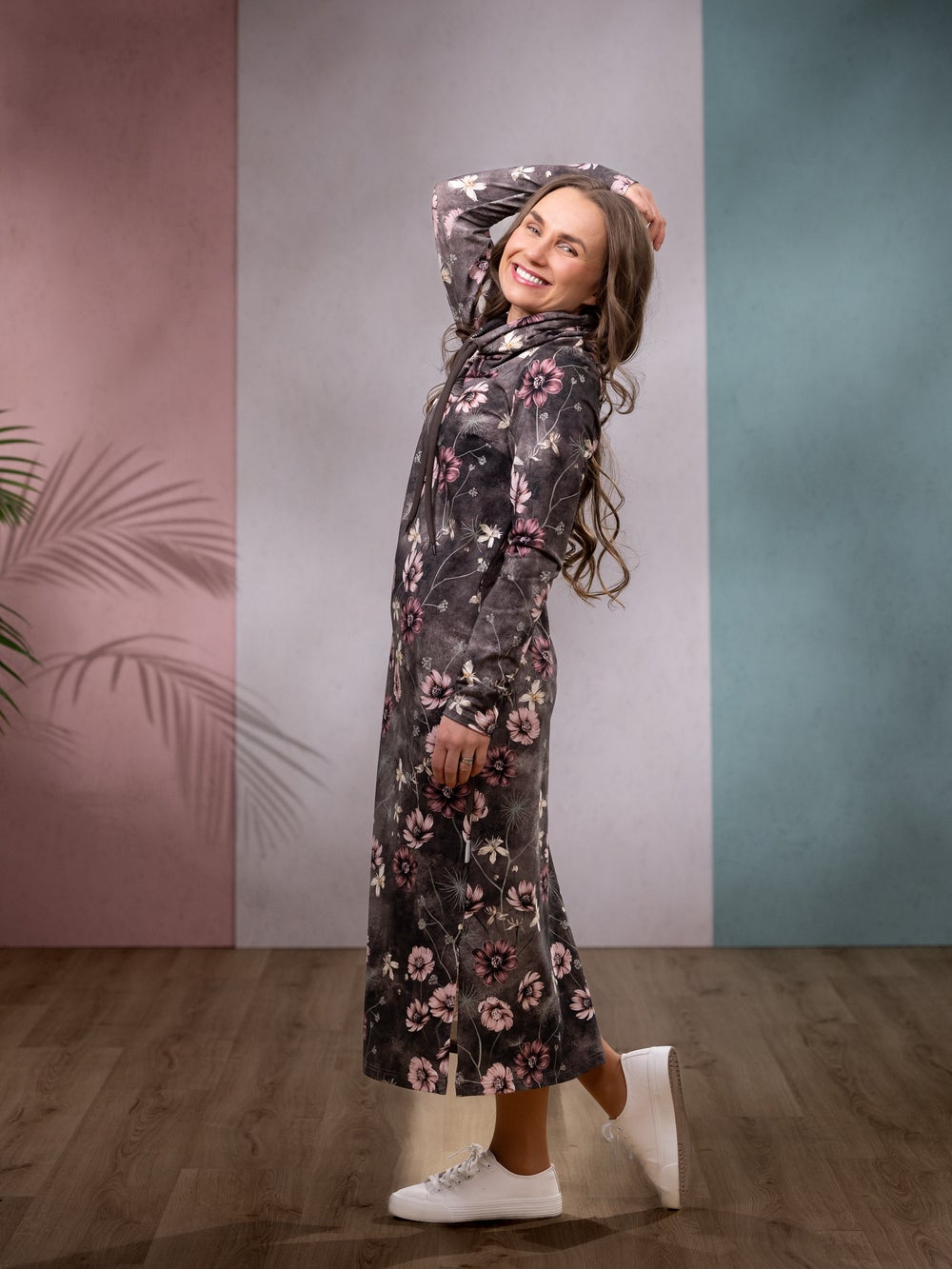 TAUKOmekko (Suklaakosmos ruskea / roosa joustocollege)