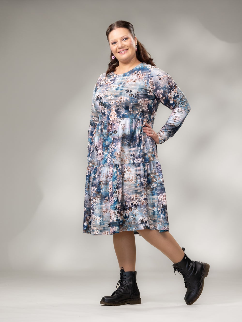 VILMAmekko (Kirsikkapuu sininen trikoo)