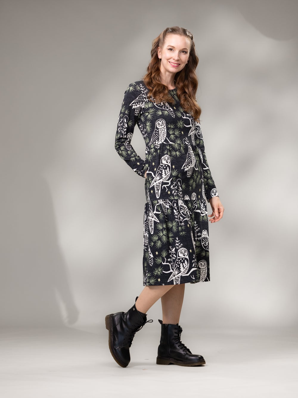 VILMAmekko (Rakovalkealla musta / vihre&auml; trikoo)