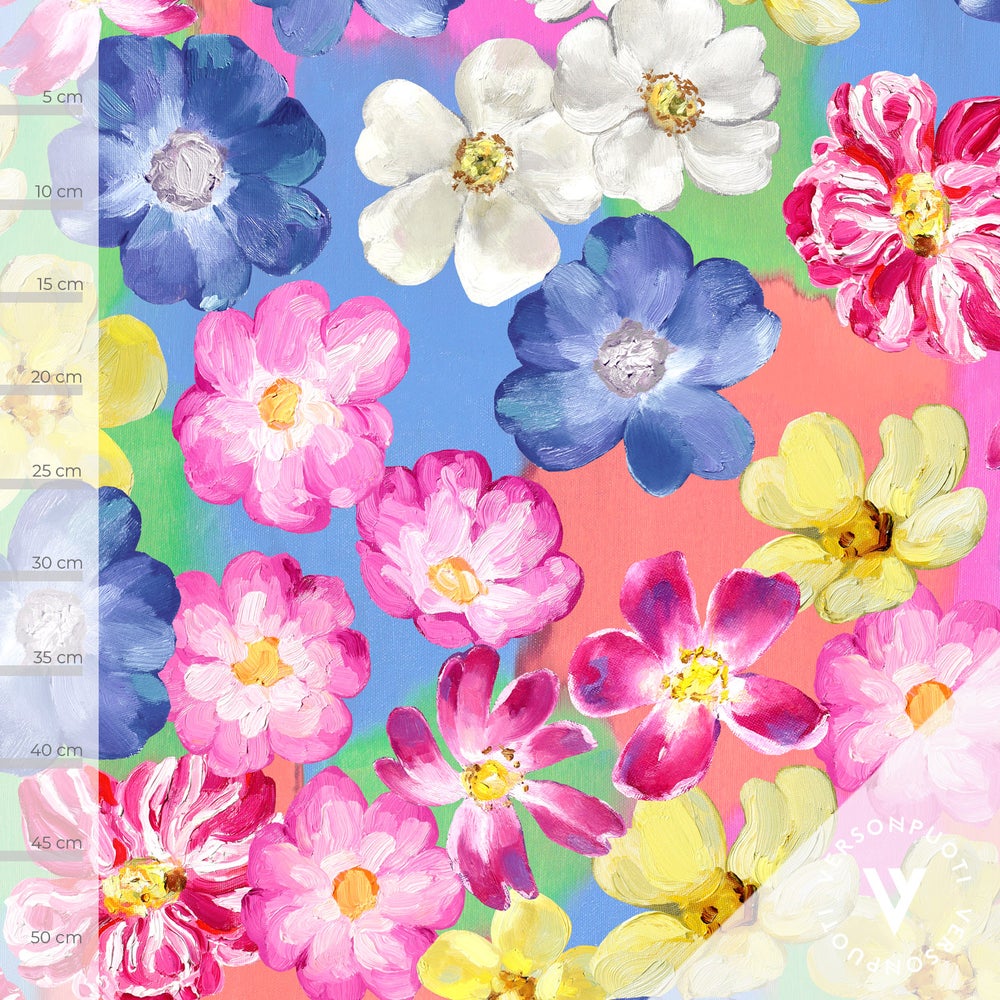 Villiruusu (pastelli) joustocollege 280g