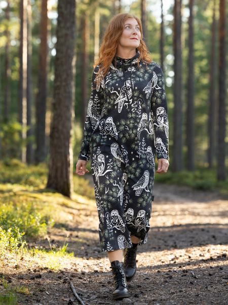 TAUKOmekko (Rakovalkealla musta / vihre&auml; joustocollege)