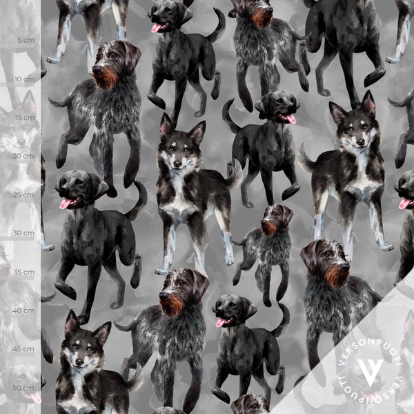 Doglove (harmaa) digitrikoo